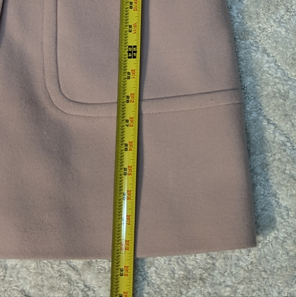 NWT Nine West Tempting Pink Cashmere Blend Jacket Coat, 12 - Picture 12 of 15